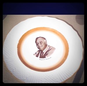 President Roosevelt plate